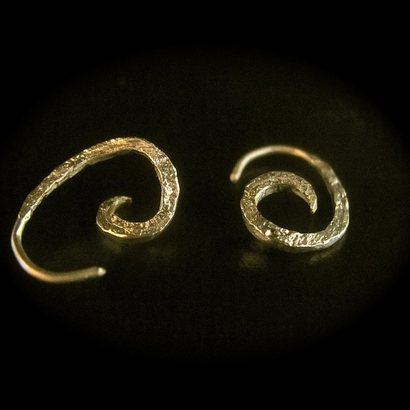 Gold Earrings.